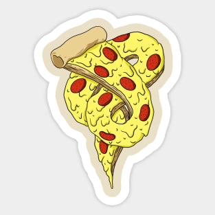 Long Pizza Sticker